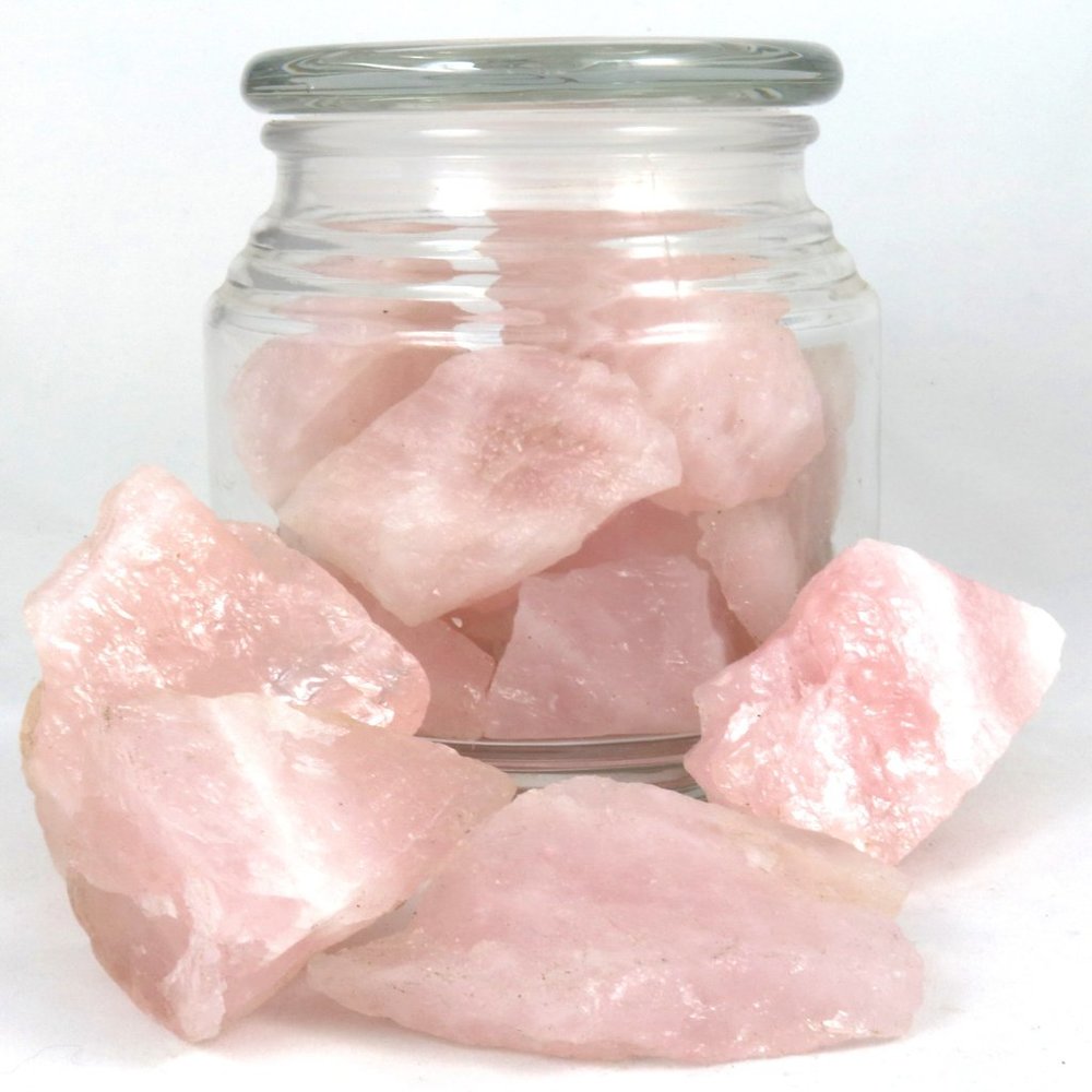 Large Raw Rose Quartz Chunk